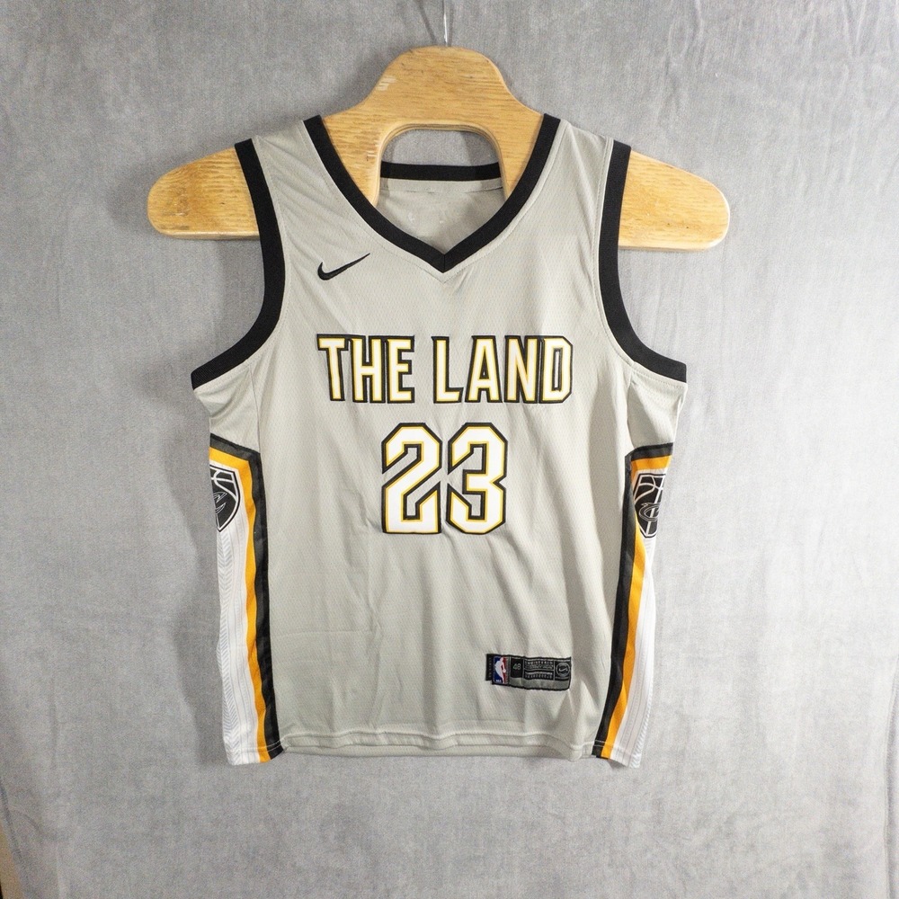 Stitched NBA Cleveland Cavaliers LeBron James Basketball Jersey Mens 48 Large